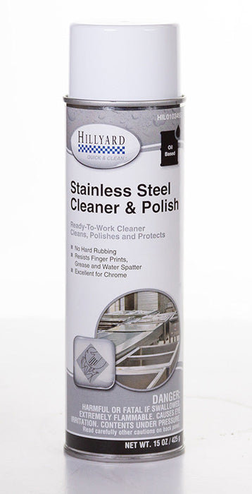 (LF-05XX) Stainless Steel Cleaner & Polish, 15 oz Spray Can