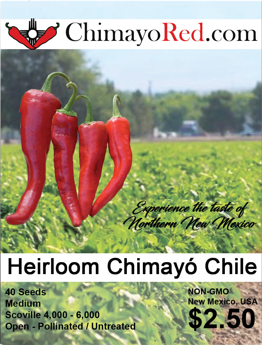 (PA9630) Heirloom Chimayo Chile Seeds — New PMI Store