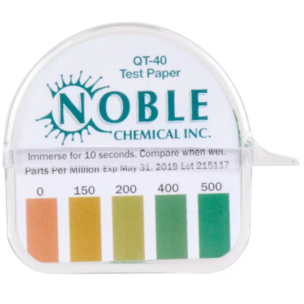 (LA-0299) Noble Chemical QT-40 Quaternary Test Paper Dispenser