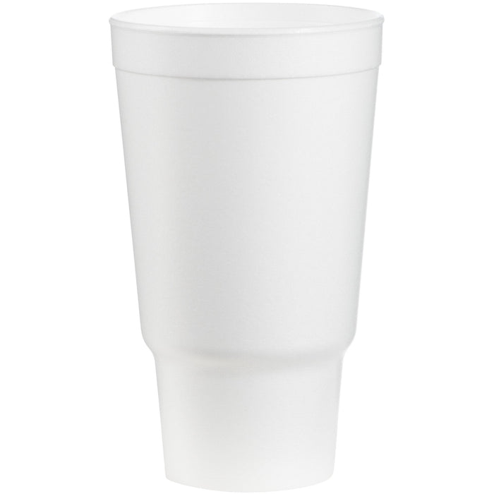 (PA-0030) + (PA-3050) Foam Cups, 32 oz, Hot/Cold/ Translucent Lid for 32oz