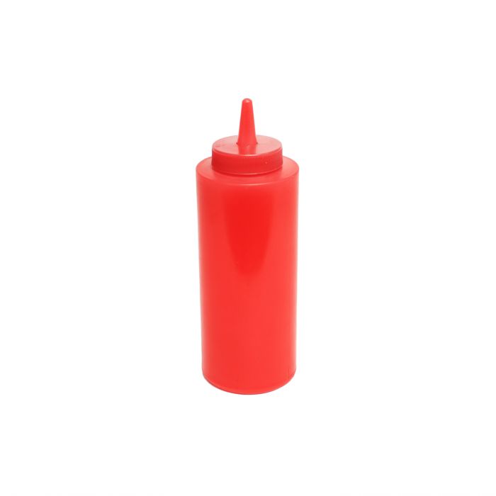 (PA-8200) Red Squeeze Condiment Bottle 12 oz