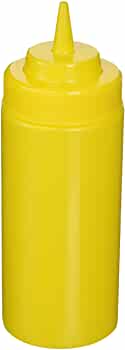 (PA-8205) Yellow Squeeze Condiment Bottle 12 oz
