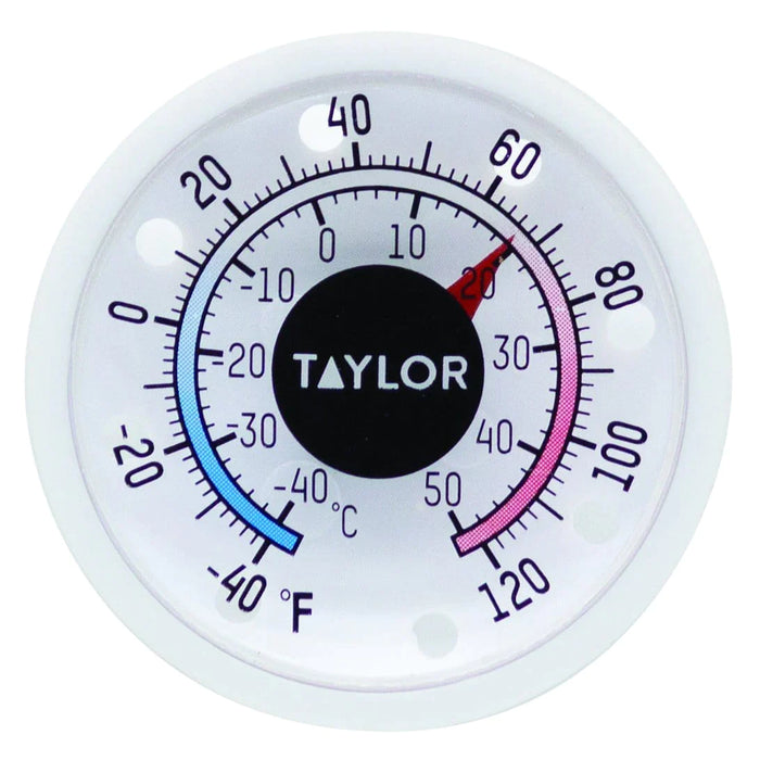 (PA-8799) Taylor 1 3/4" Mini Window Stick-On Indoor/Outdoor Thermometer