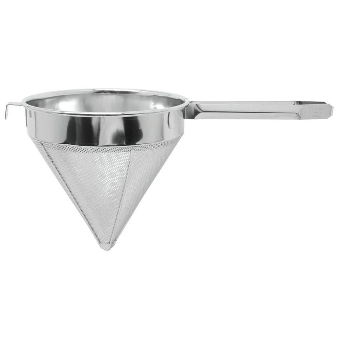 (PA-8820) China Cap Strainer 10" Coarse Stainless Steel