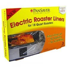 (PA-9059) PanSaver Electric Roaster Liners, 1-pack (2 units)