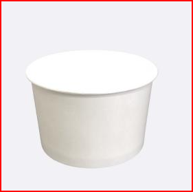 (PB-1000) 12oz Paper Soup Containers   Microwave-Safe