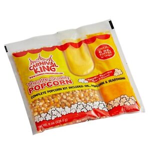 (PD-5001) Carnival King All-In-One Popcorn Kit for 6 oz. or Larger Poppers, 36 Per Case