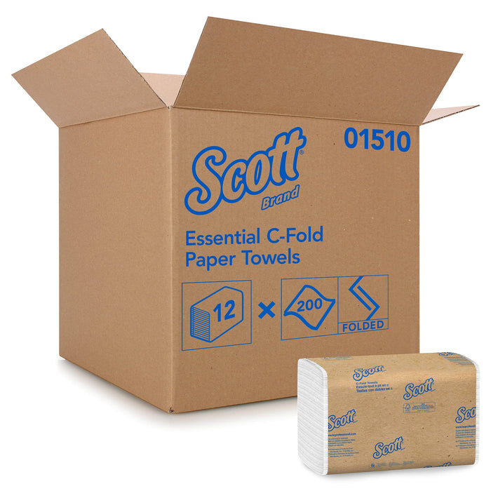 (PF-0650) (01510) Scott C-Fold Hand Paper Towels