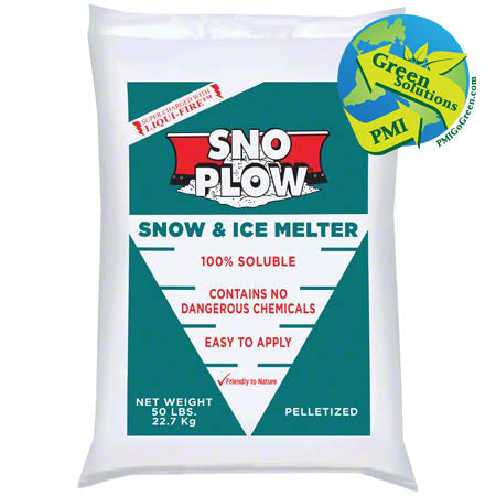 (CV-300X) (Sno Plow) Snow & Ice Melter, 50 lb., Environmentally Friendly-PMI GREEN SOULTIONS