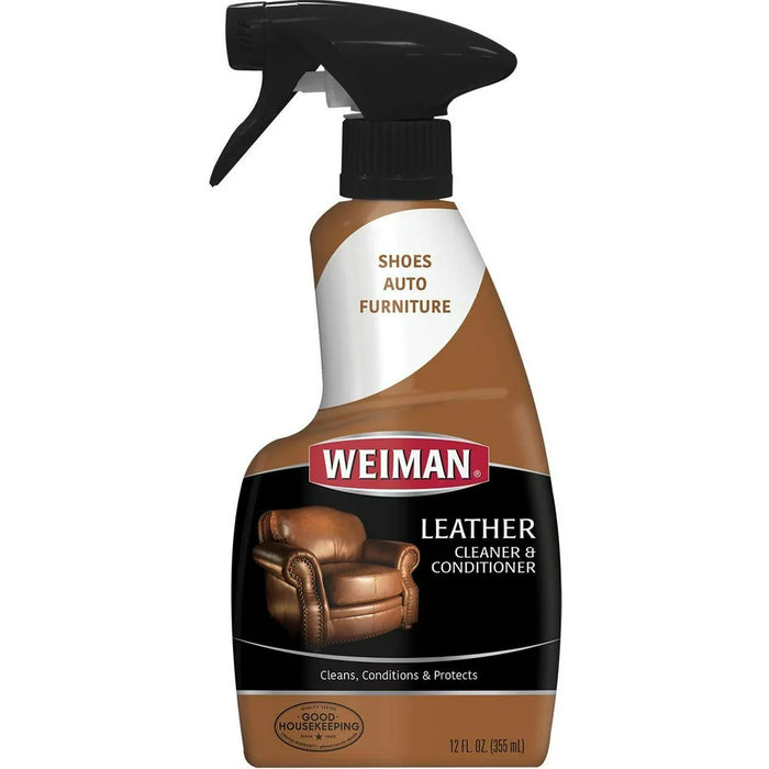 (LF-6000) Weiman Leather Cleaner & Conditioner, 22 oz. bottle