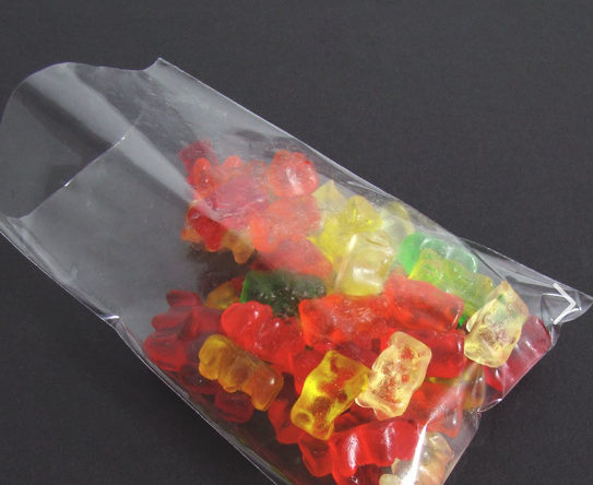 (PA-9425) Candy Bag, 3" x 5 1/2", 100 Per Pack, 1.5 mil. gauge