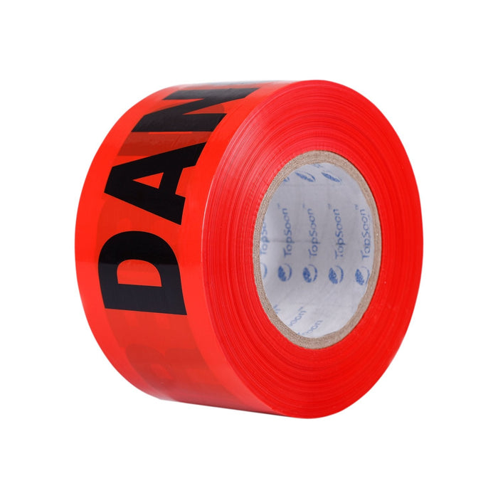(CV-0201) Red DANGER Tape - 3" x 1000 ft.