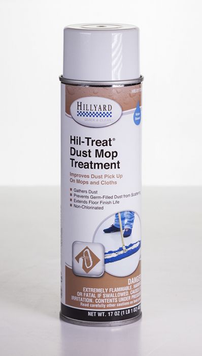 (LF-0100) Hil-Treat Dust Mop Treatment, (Water Based) 17 oz. Spray Can.