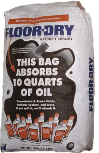 (CV-2050) Floor Dry, 25 lb. bag