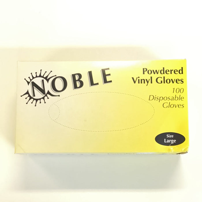 (CG-0700) ** Vinyl Glove, POWDERED, Latex- Free, Large, 100 per Box; PPE