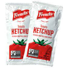 (PA-7660) Ketchup, 9 g Packet 125 Per Pack, 1000 Per Case